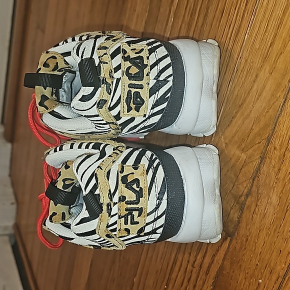 Fila Disruptor 2 leopard sneakers sz 8 - Picture 10 of 11
